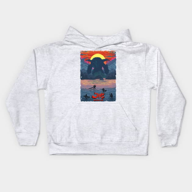 Hunting Land Kids Hoodie by Ashmish